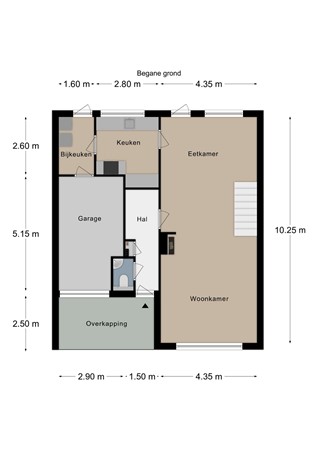 Floorplan - Selzerbeeklaan 38, 6291 HW Vaals